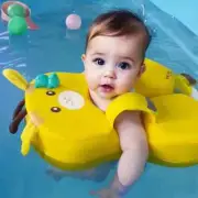 Non-Inflatable Baby Pool Float: Buoyant Ring for Toddlers 6-36 Months