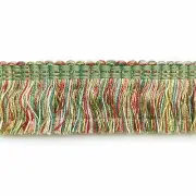 Spring Toned High Quality Decorative Brush Fringe Trim by the yard