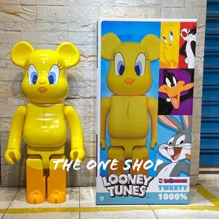 BE@RBRICK TWEETY 崔弟 庫柏力克熊 BEARBRICK 1000%