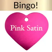 Custom Engraved Dog Tags Personalized Dog Collar Pet Tags Bone Pet ID SATIN PINK
