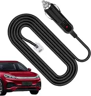 Radar Detector Adapter Cable - 12V 2A Radar Detector to RJ11 Adapter | Replacement Power Cord, Straight Connecting Cable for Most Radar Detectors, Compatibility, Design