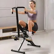 KK-GLL Foldable Squat Rider, Indoors Horse Riding Machine, Booty & Legs Exercise Equipment, Hip Assist Trainer, Leg Workout Machine, Home Gym Folding Machine, Fitness Training Machine