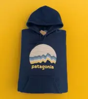$89 Patagonia Mens Ridge Rise Moonlight Uprisal Hoody New Navy Size Small