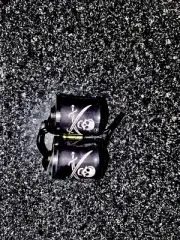 Skull Crossbone Covered 10r Hand wound 10 Wrap Coils Made Exclusively By Hand