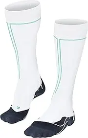 [FALKE] Women's Energizing Sports Compression Socks Breathable Quick Dry Vegan Black White More Colours Improved Blood Circulation Fast Recovery For Running Marathon Trail Hiking FootbAll Rugby 1 Pair