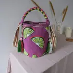 [BOOGIE] L號 LEMON 檸檬 簇絨包 瓦尤包 WAYUU BAG