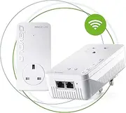 devolo Magic 1-1200 Wi-Fi 5 Starter Kit: Stable Home Working, High Performance (Mesh Wi-Fi, Up to 1200 Mbps Via Powerline, Wi-Fi 5, Wi-Fi Anywhere, Access Point, 2X Fast Ethernet Ports)