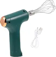 SHOWERORO 1Set Convenient Electric Handheld Egg Beater Rechargeable Kitchen Mixer Multi Function Household Handheld Blender and Milk for Easy Mixing and Whipping