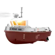 S820 1/32 2.4G Mini RC Boat LED Light Dual Motor Waterproof Remote Control Rescue 1008 Wireless Electric Vehicles Models