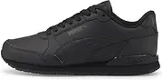 [PUMA] Unisex Children's St Runner V3 L Jr Athletics Shoe, Black