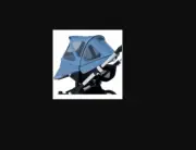 Bugaboo Bee Breezy Sun Canopy Ice Blue