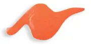 Scribbles 3D Fabric Paint 1oz-Neon Orange SC-1-357U