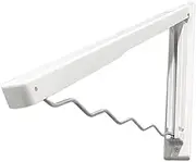 Wall Hangers for Clothes - Punch-Frree Balcony Clothes Drying Rack, Wall Mounted Folding Invisible Closet Organizer, Wavy Design Drying Coat Racks for Indoor