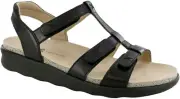 SAS Women's Shoes Sorrento Sandal Black 10 Narrow FREE SHIPPING New In Box