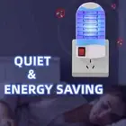 1*LED Electric UV Mosquito Killer Lamp-Fly Bug-Insect Repellent Zapper Traps/NEW