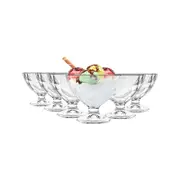 Bormioli Rocco Diamond Dimpled Clear Sundae Dessert Bowls - 360ml - Pack Of 24