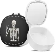 Retainer Case,Mouth Guard Case,Denture Case,Orthodontic Aligner Case with Mirror