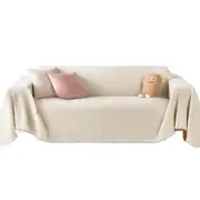 Sofa Couch Throw Cover Blanket Lounge Slipcover Protector Decor Beige
