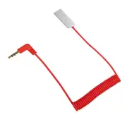 Bluetooth 5.0 Stereo Car Audio Receiver USB Adapter 3.5mm Audio Extension Cable