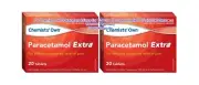 2 x Chemists Own Paracetamol Extra Effective Temporary Relief Of Pain 20 Tablets