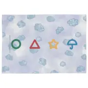 Squid Game Honeycomb Shapes Tea Towel