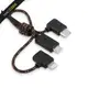 Moshi 3 合 1 強韌 編織 充電線 Lightning / USB-C / Micro USB 100公分