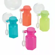 Spring Brights Mini Bubble Bottles, Toys, 48 Pieces
