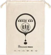 Classica Brunswick Bakers Reusable Linen Bread Bag