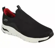 Skechers Arch Fit / Mens / KEEP IT UP/ BLACK/WHITE / Howie Long / NIB Reg $95