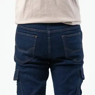 牛仔縮口褲 牛仔褲 Denim Jogger Pants 牛仔工作褲 丹寧側袋褲 束口褲 顯瘦牛仔長褲 多口袋工作長褲 工裝褲 鬆緊褲管慢跑褲 口袋褲 縮腳褲 束腳褲 Jogger Jeans Men's jeans Cargo Pants (337-2096-08)深牛仔、(337-2097-21)黑色 M L XL 2L 3L 4L (腰圍:28~39英吋/71~99公分) 男 [實體店面保障] sun-e