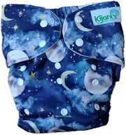 Kijani Baby XL Cloth Diaper Cover for Big Kids 30-70 Pounds (Hot Air Ballons)