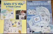 Leisure Arts 863/544 With Baby In Mind Gift Ideas Baby, It’s You in Waste Canvas