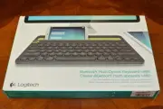 Logitech K480 Wireless Keyboard for WINDOWS iPad MAC Android PC Chrome TABLET