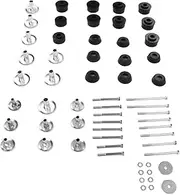 Body Cab Mount Bushing Kit - 60Pcs KF04060BK for Improved Stability and Comfort in 2WD and 4WD Vehicles