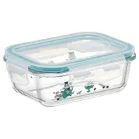 在飛比找蝦皮購物優惠-嚕嚕米 Moomin 樂扣耐熱玻璃保鮮盒(370ML)