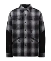 Tux Wool Down Shirt Jacket 3,4 black