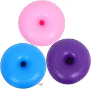 PACKOVE Donut Yoga Ball Chair 44cm Inflatable Exercise Ball Pump for Office Gym Classroom