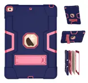MCC Stylish Shockproof iPad 10.2 2021 9th Gen Case Cover Kids Apple iPad9 [Blue+Magenta]