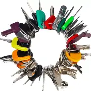 67 Heavy Equipment Master Key Set Construction Operator Ignition Keys for JD Jcb