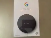 Google Nest Mini (2nd Generation) Smart Speaker - Charcoal sealed NIB