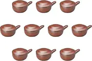 Set of 10 NANBAN Egg Baker [6.0 x 4.0 x 2.8 inches (15.3 x 10.2 x 7 cm) 225cc | Setomonohonpo