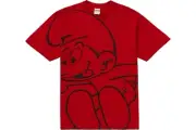 SUPREME SMURFS TEE SIZE M Red 100% AUTHENTIC BRAND NEW FW20T44