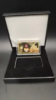 Gold Lebron James Token Coin including Display Box LA Lakers