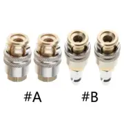 Heavy Duty Brass Tire Air Chuck Locking Secure Inflation Simple Installs