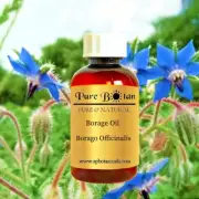 Borage Oil - 100% Pure and Natural - Cold Pressed - 4oz