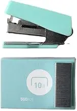 Stapler Mini Macarone Color Metal Stapler Set with 500pcs Staples 6-10 Binding Tools Office Supplies Mini Stapler