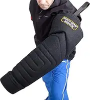 Dingo Gear Medium Hardness Bite Sleeve with A Handle For Dog Bite Training Handmade of French Material, Black Decoy Sleeve For Left And Right Hand S01967