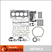 Full Gasket Set Head Bolts Fits 07-12 Nissan Sentra Cube Versa MR18DE MR20DE (for: Nissan)