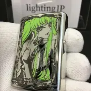 Zippo Code Geass Lelouch Of The Rebellion C.C. Limited Etching Lighter Japan