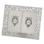 Olivia Riegel Silver Isadora Double Frame, 4 x 6